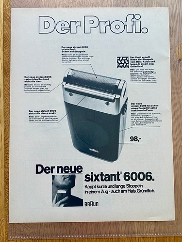 Braun der neue - braun, sixtant