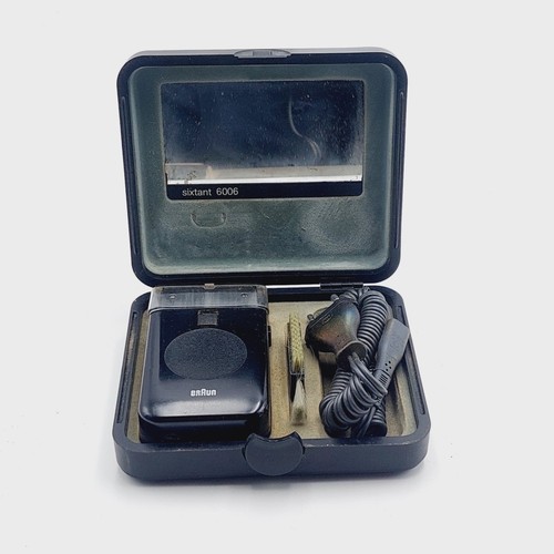 Braun sixtant rasierer mit box - braun,