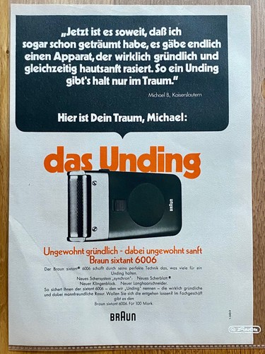 Das unding braun sixtant 6006 - unding,