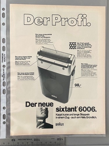 Braun der neue sixtant - braun, 6006