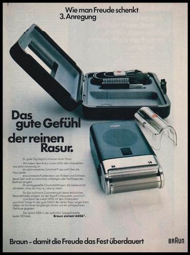 Braun sixtant 6006 reklame - braun,